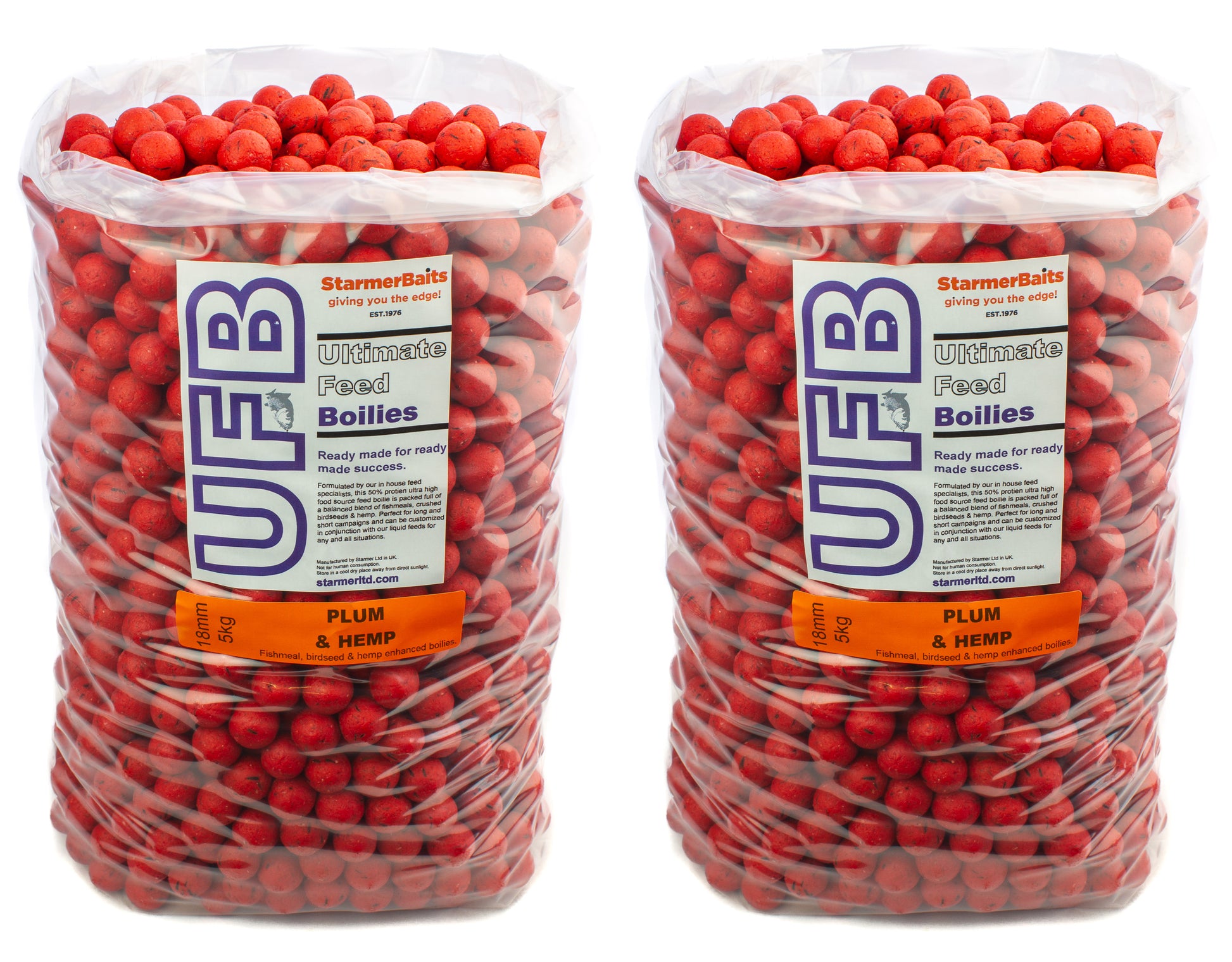 Ultimate feed boilies 18mm 10kg