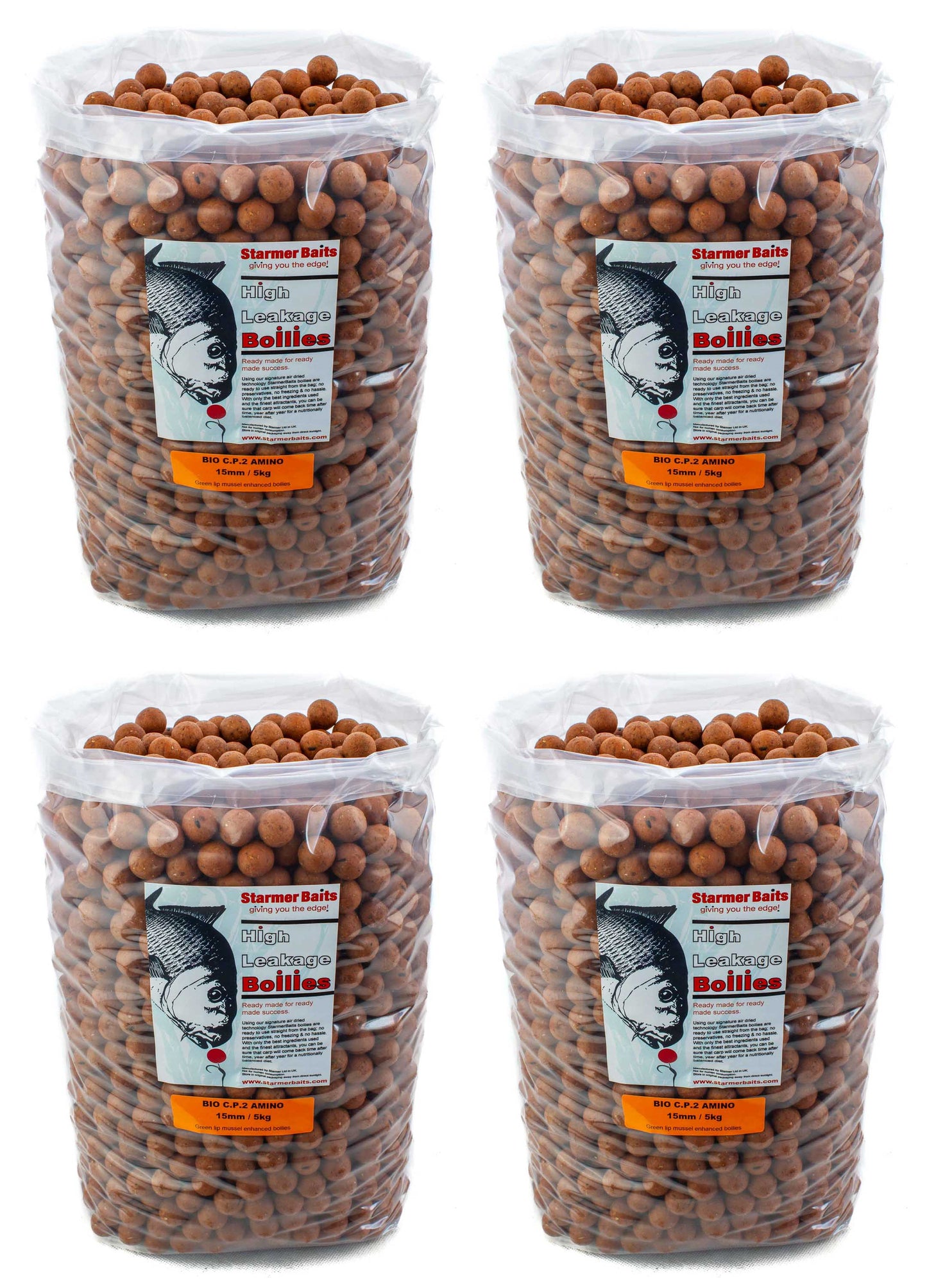 Bio c.p.2 amino boilies 15mm