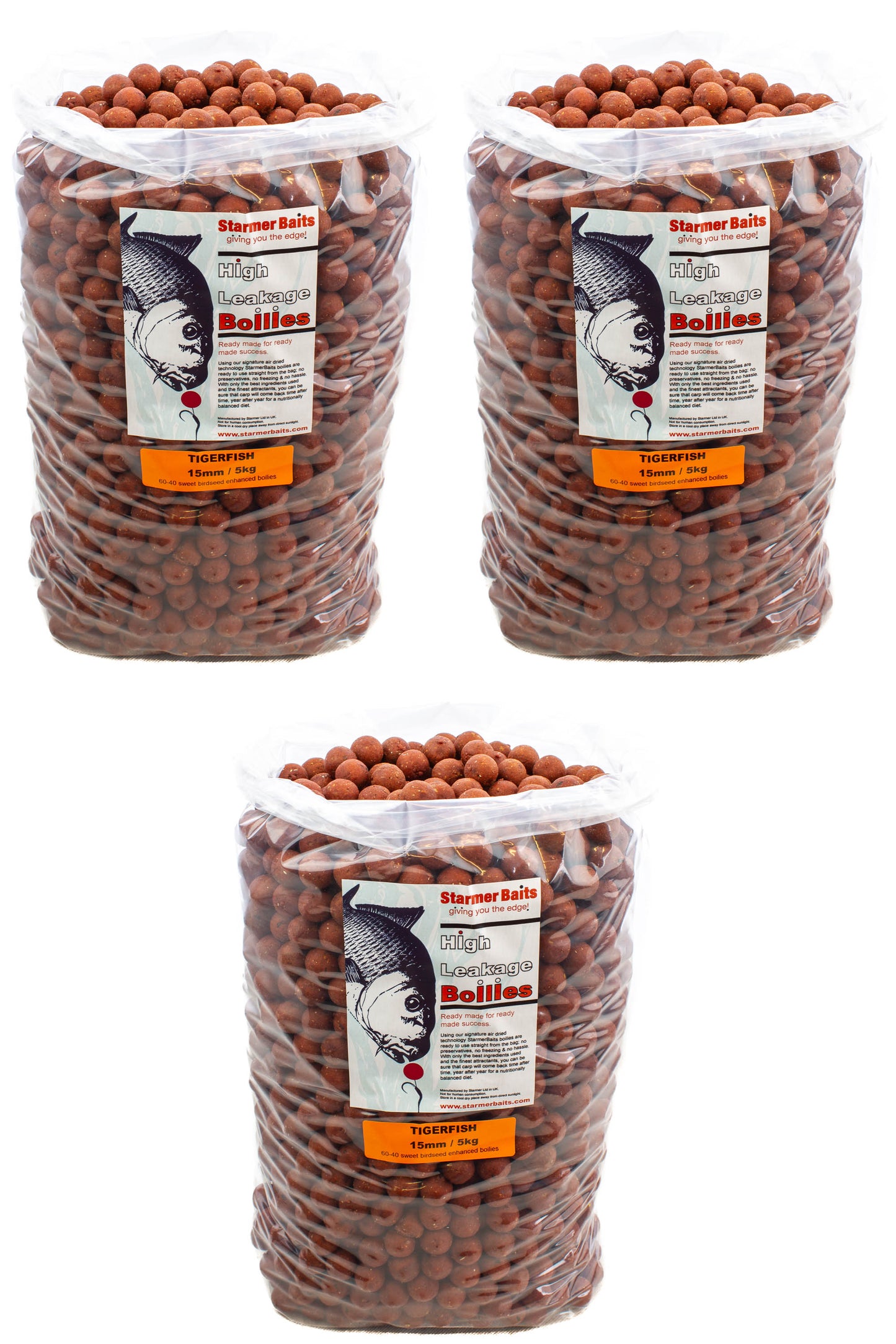 Tigerfish boilies 15mm