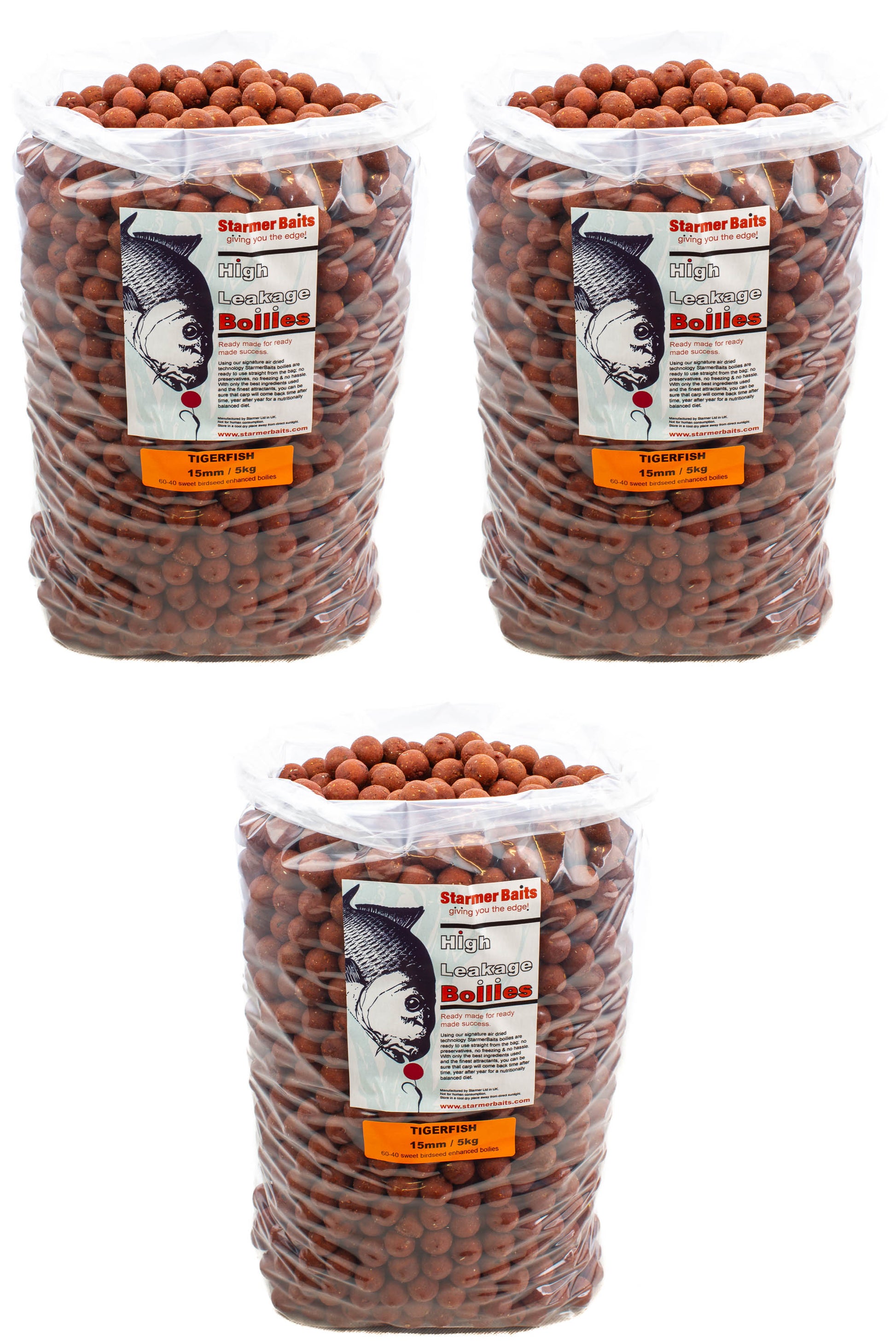 Tigerfish boilies 15mm