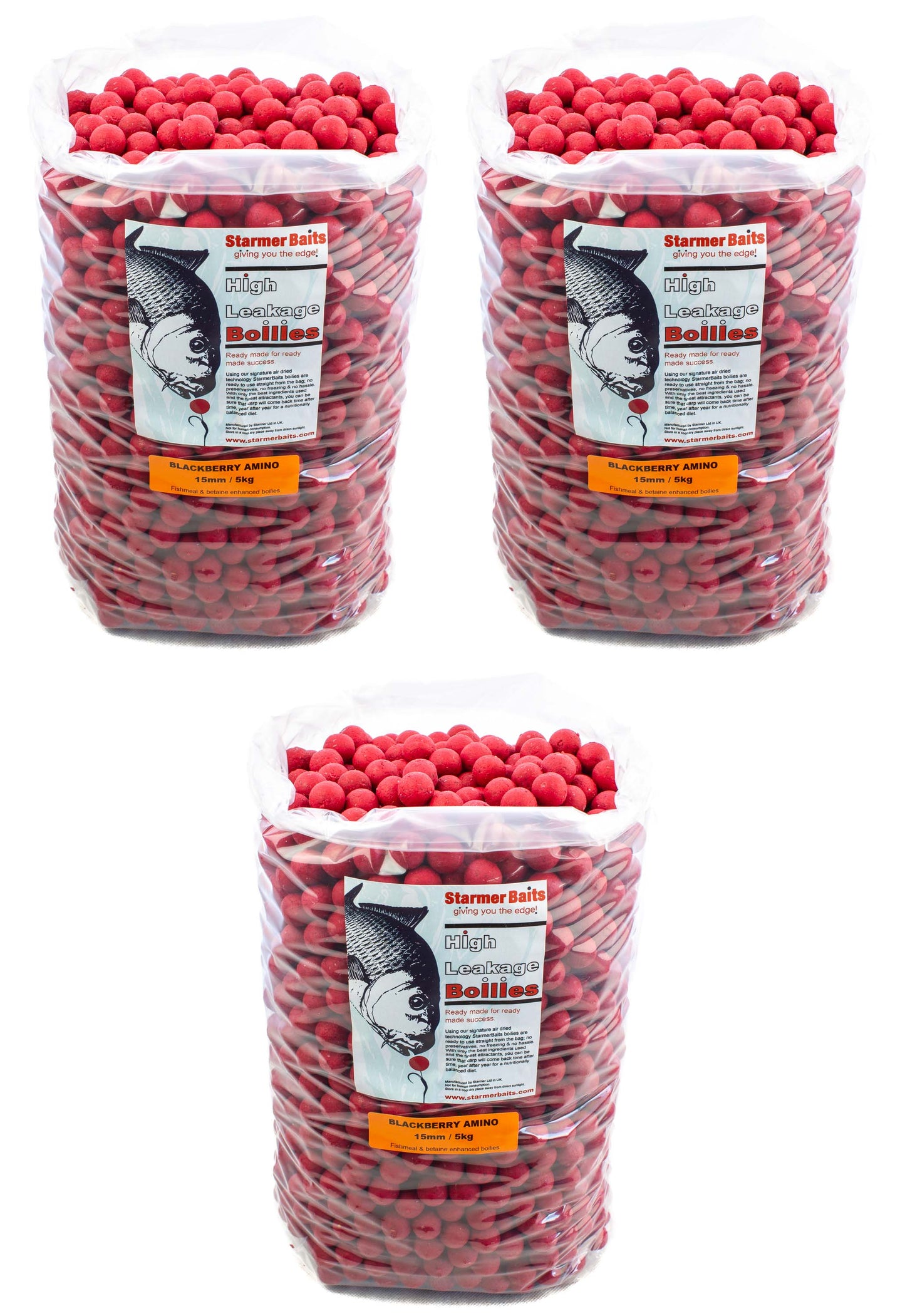 Blackberry amino boilies 15mm