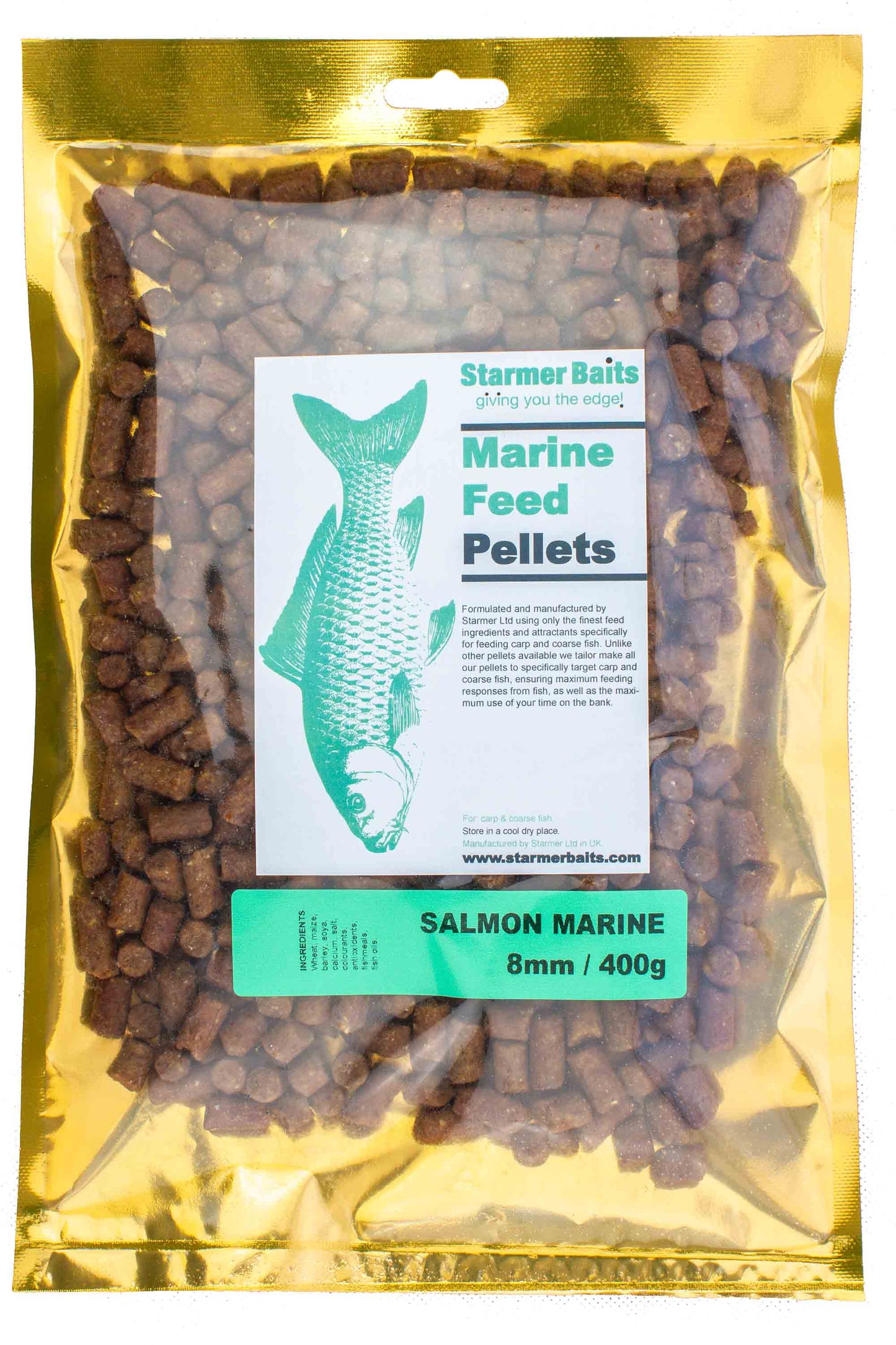8mm Salmon marine pellets