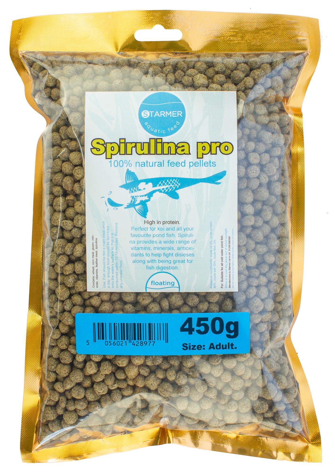 SPIRULINA Pro koi pellets (Adult)