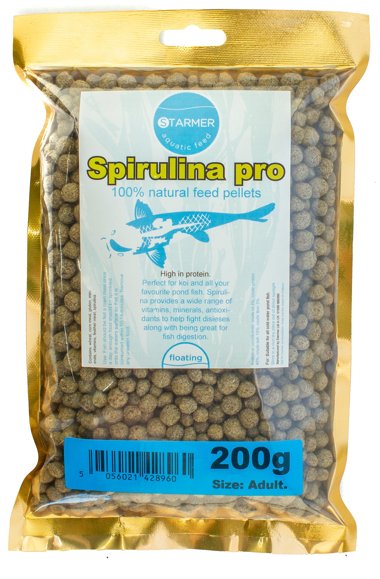SPIRULINA Pro koi pellets (Adult)