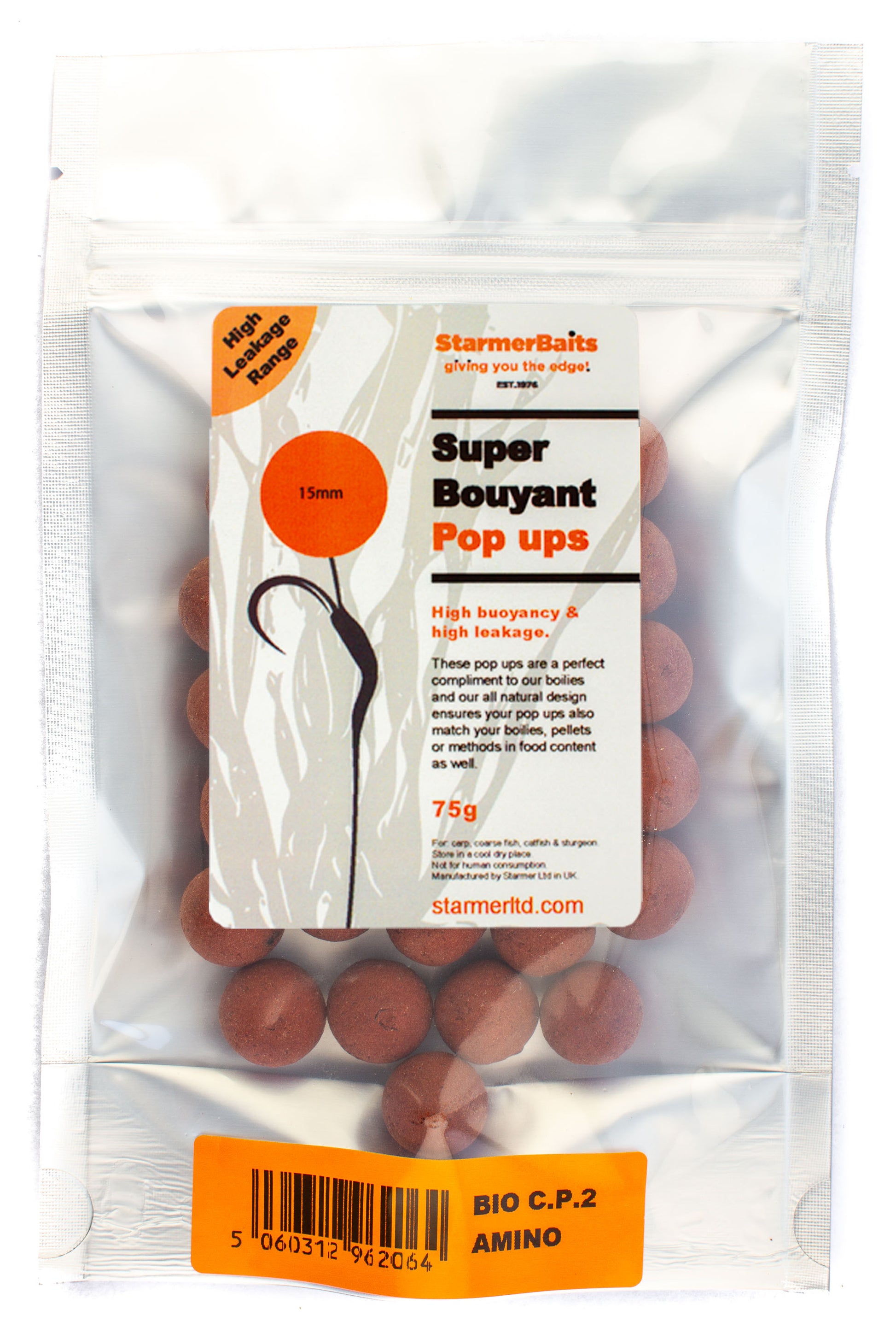 Bio c.p.2 amino boilies 15mm