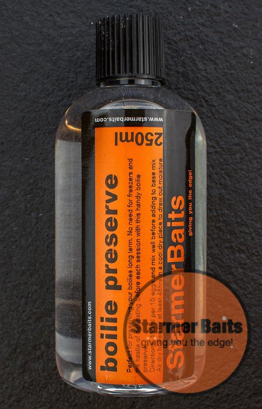 Boilie preserve for bait rolling