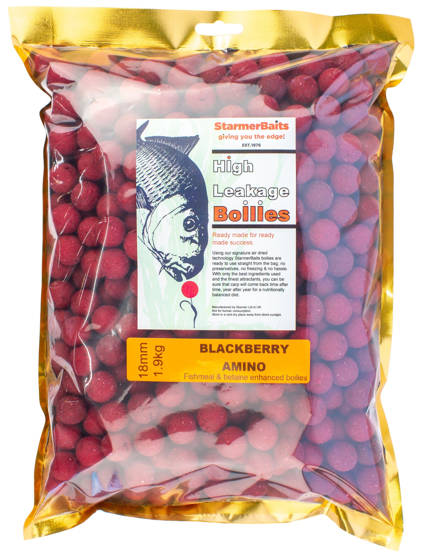 Blackberry amino boilies 18mm