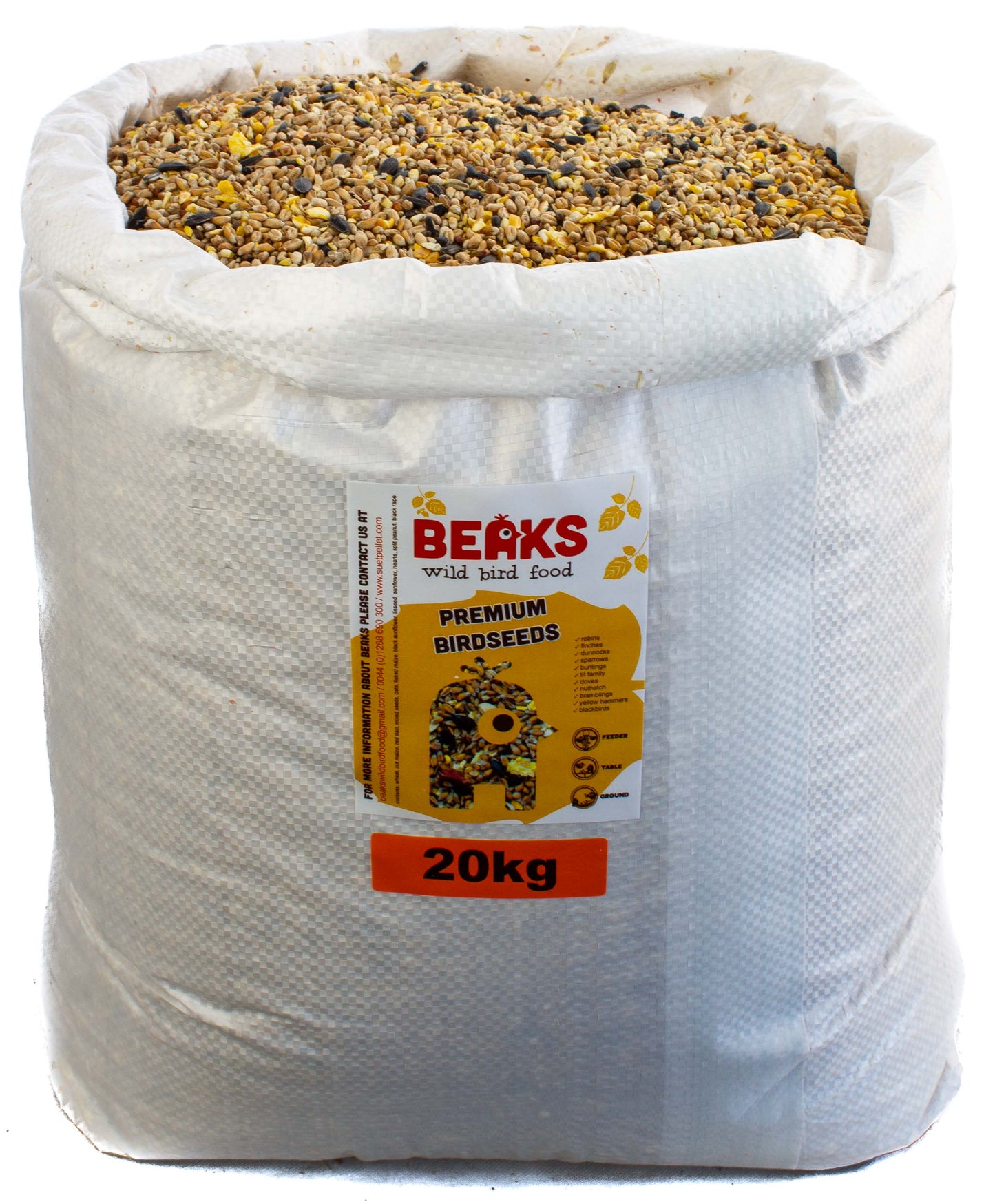 Premium birdseeds 20kg