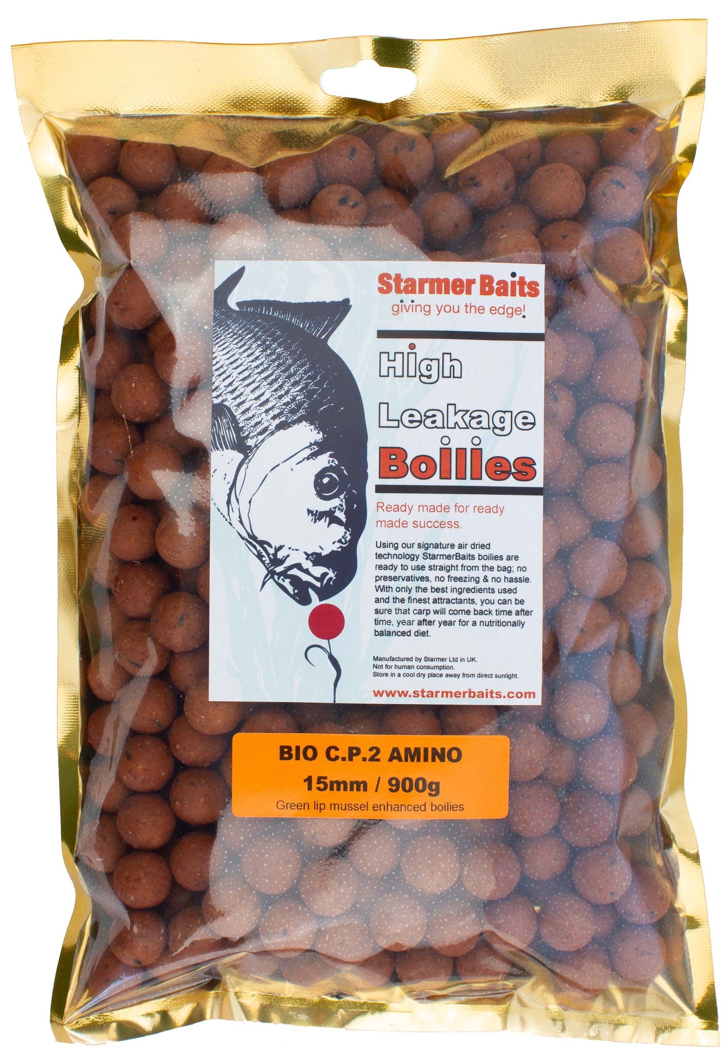 Bio c.p.2 amino boilies 15mm