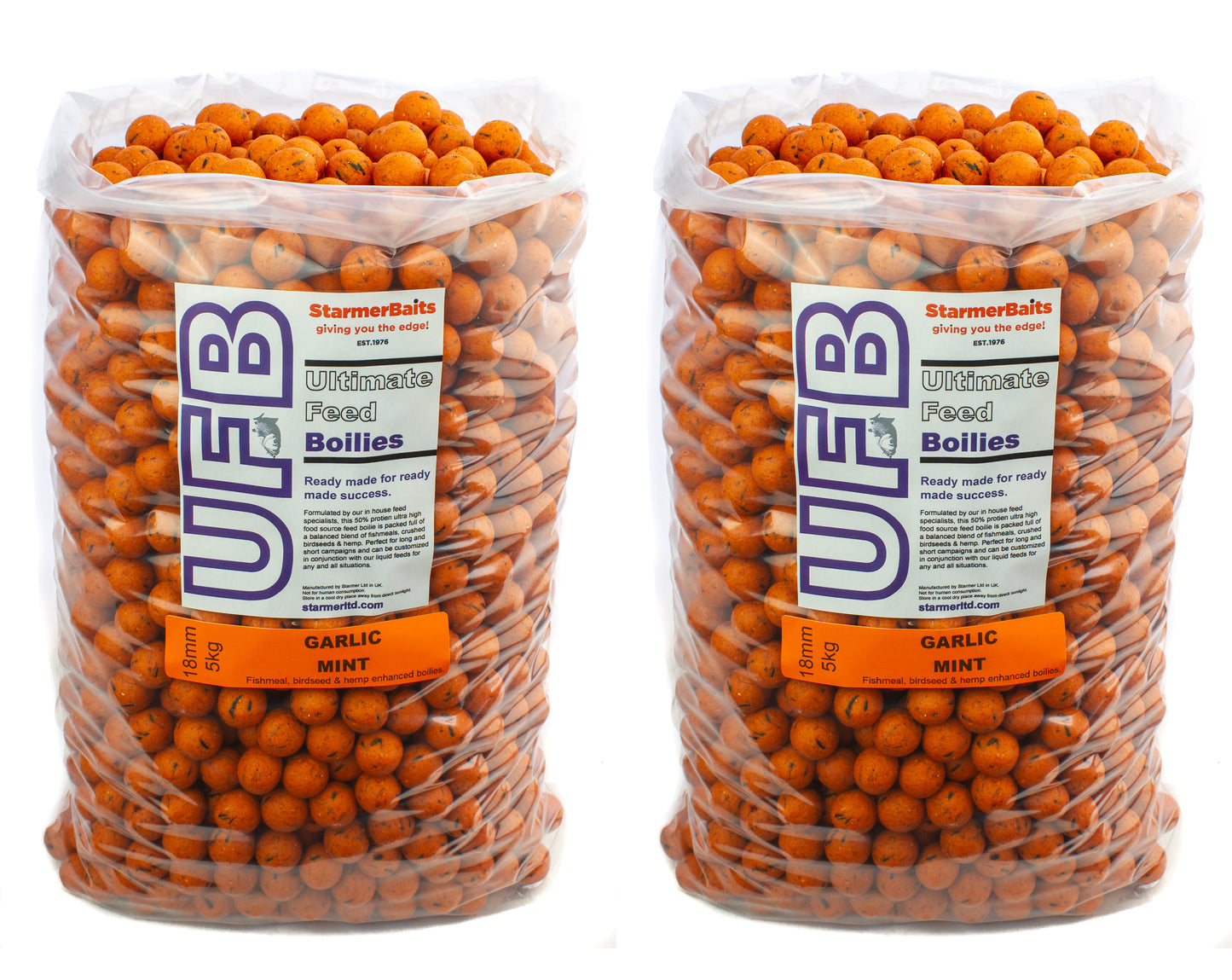 Ultimate feed boilies 18mm 10kg