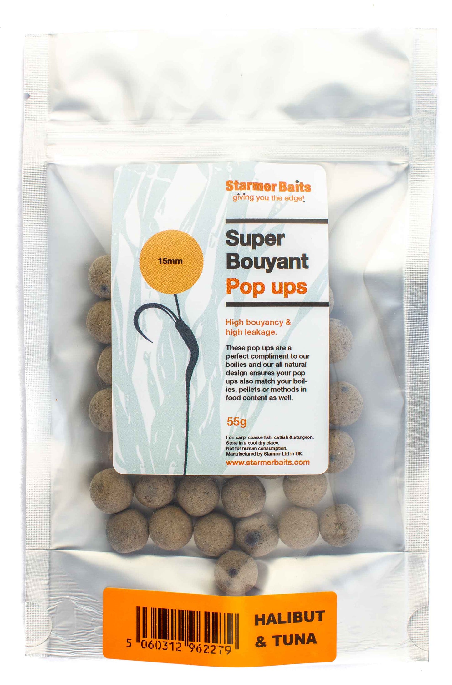 Halibut & tuna boilies 15mm