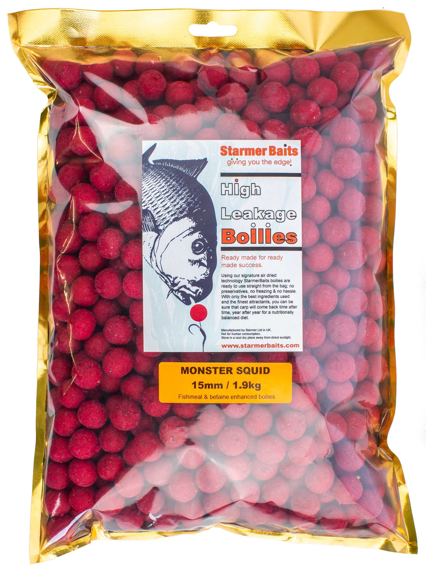 Monster squid boilies 15mm