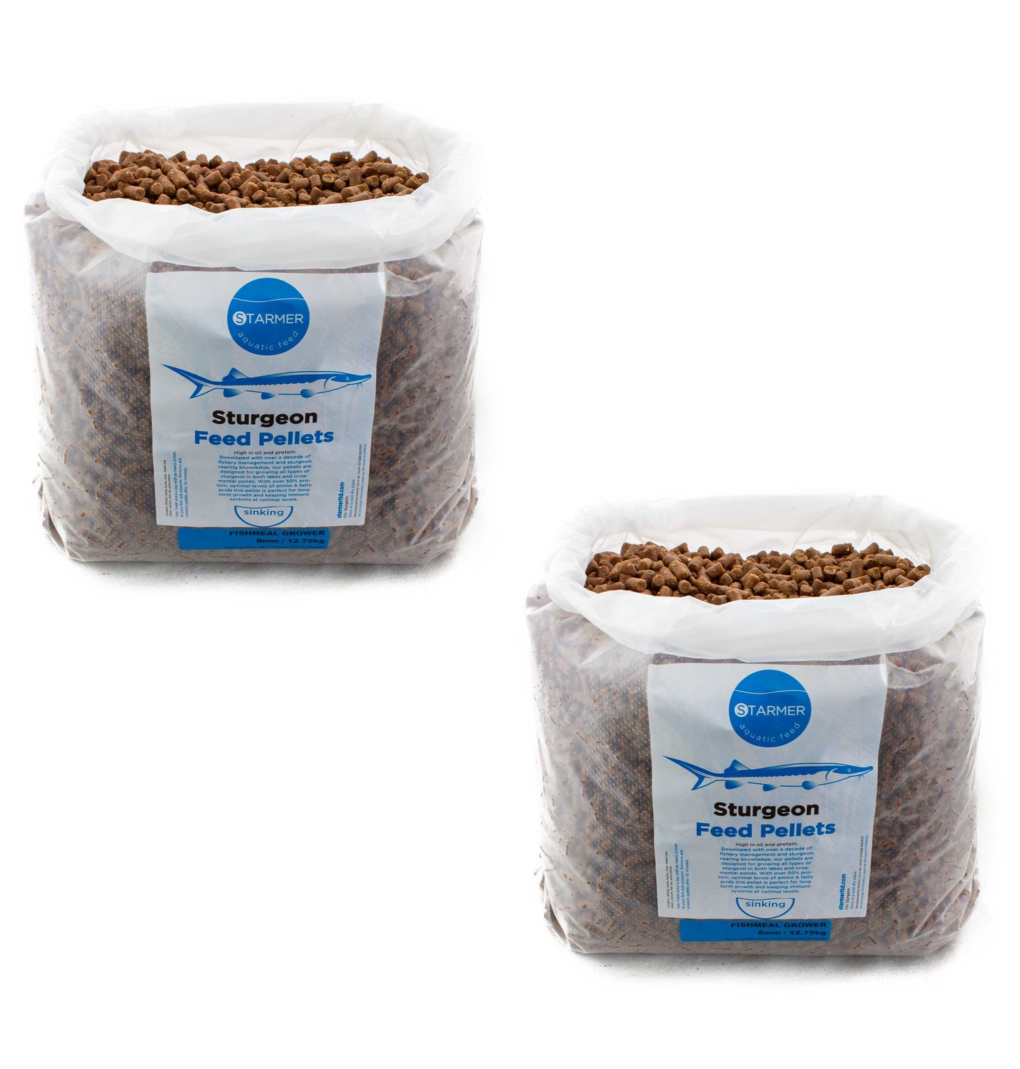 8mm grower sturgeon pellets