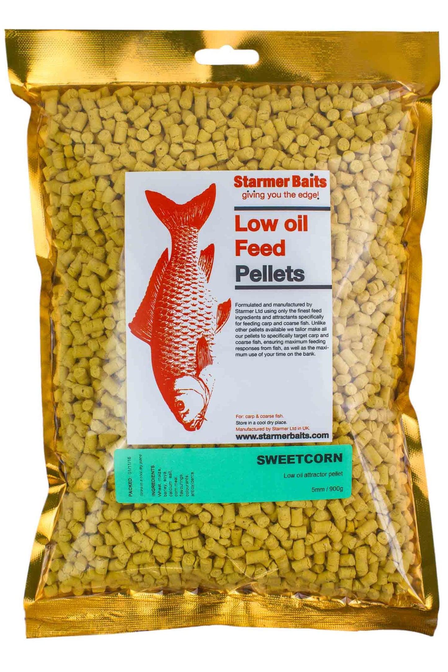 Sweetcorn pellets 5mm