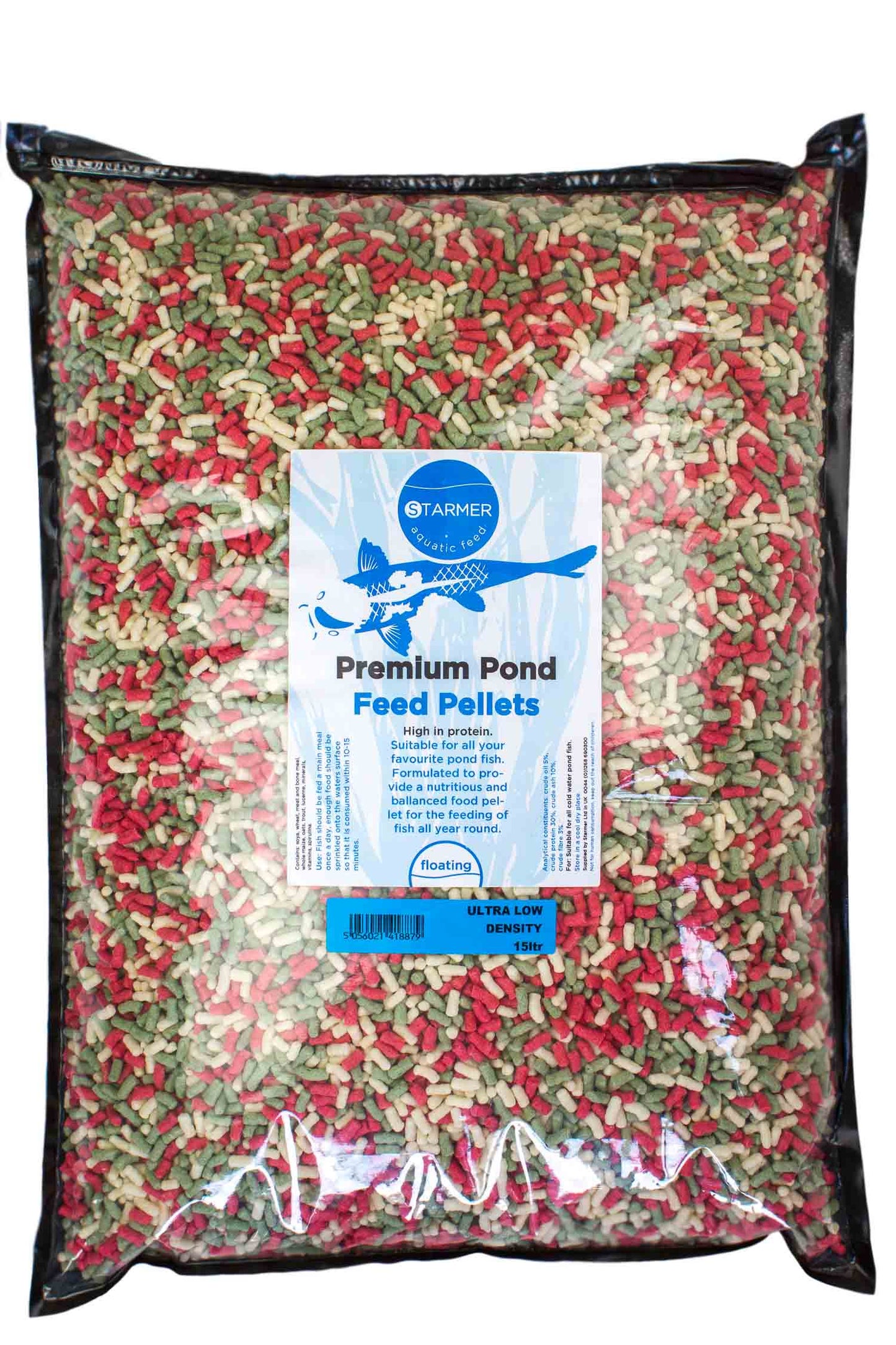 ULTRA LOW DENSITY pond pellets 5ltr-15ltr