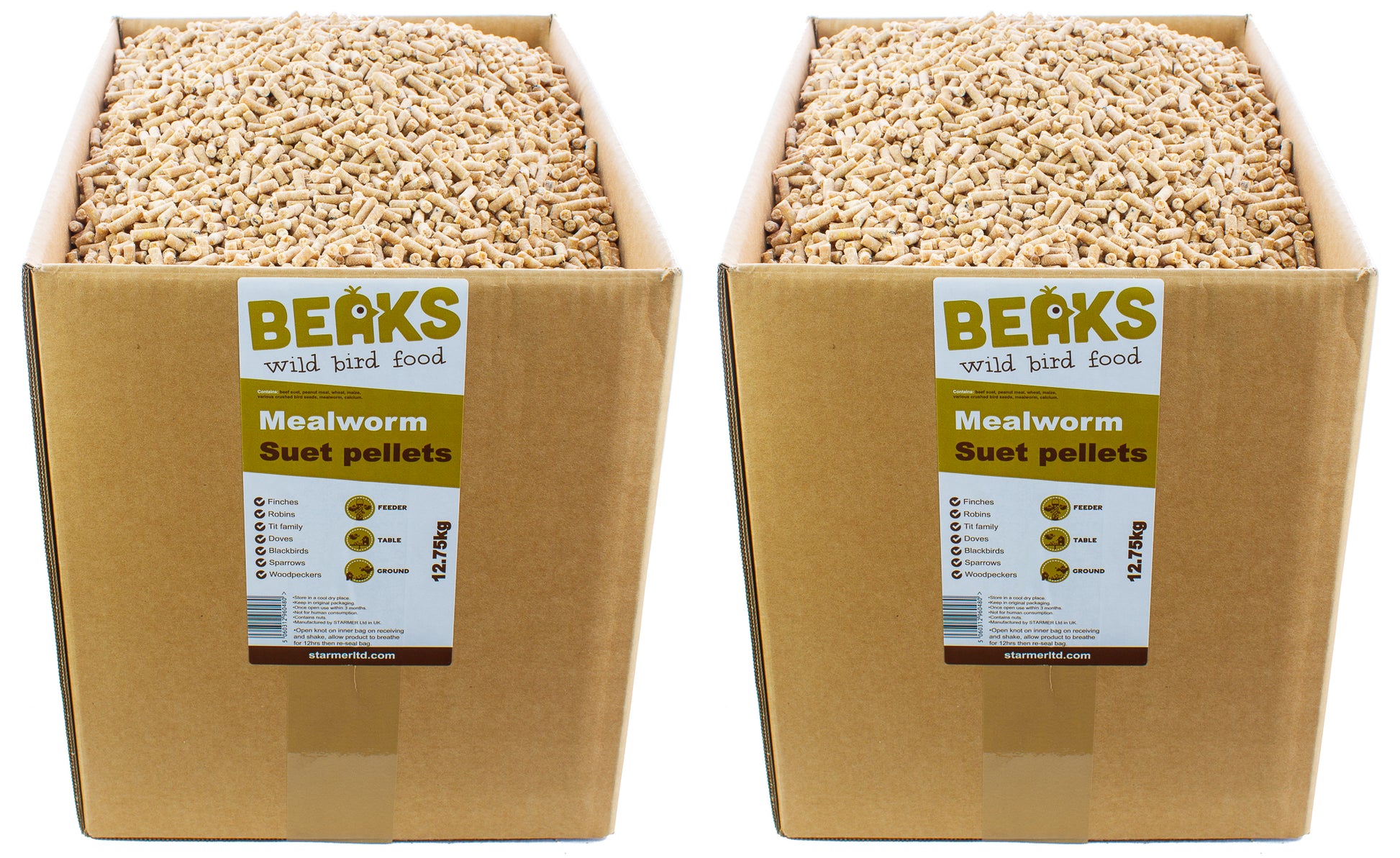 MEALWORM Suet feed pellets / 25kg