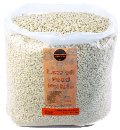 Tiger nut & maple feed pellets 5mm