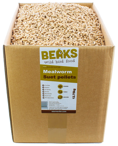 12.75kg MEALWORM suet feed pellets