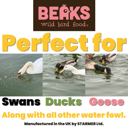 Swan & duck floating feed pellets 500g-20kg