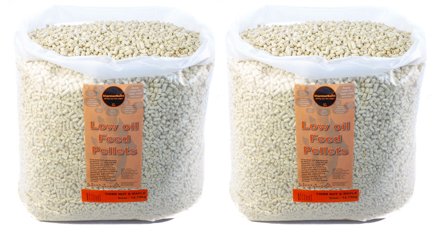 Tiger nut & maple feed pellets 5mm