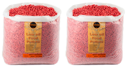 5mm Spicy sausage low oil feed pellets