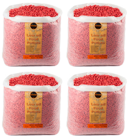 5mm Spicy sausage low oil feed pellets