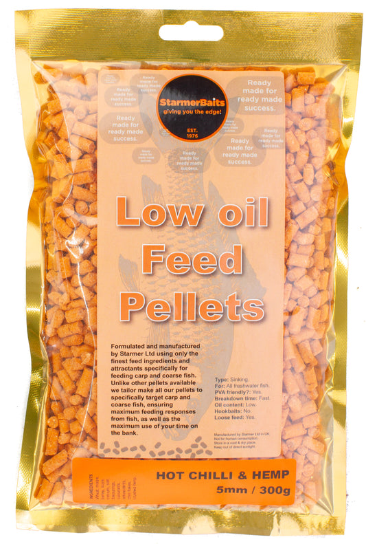 Hot chilli & hemp pellets 5mm