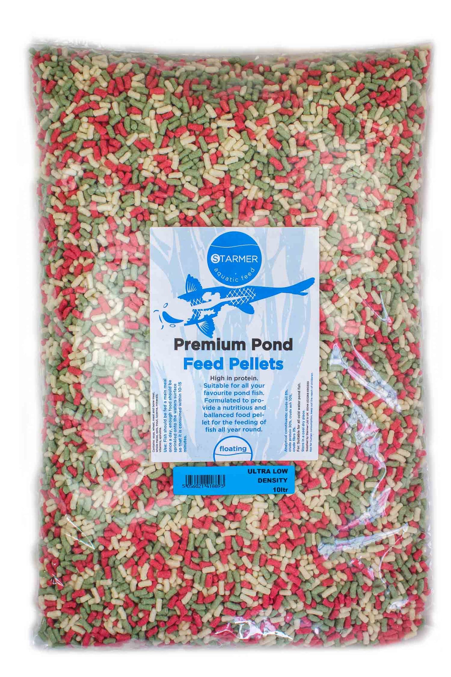 ULTRA LOW DENSITY pond pellets 5ltr-15ltr