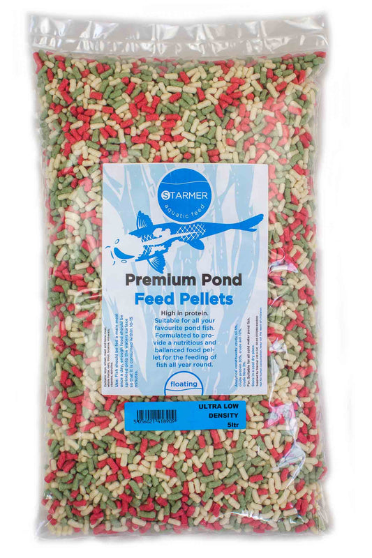 ULTRA LOW DENSITY pond pellets 5ltr-15ltr
