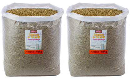 Swan & duck floating feed pellets 500g-20kg