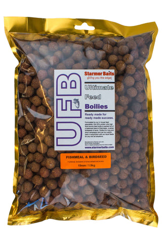 Ultimate feed boilies 15mm 1.9kg