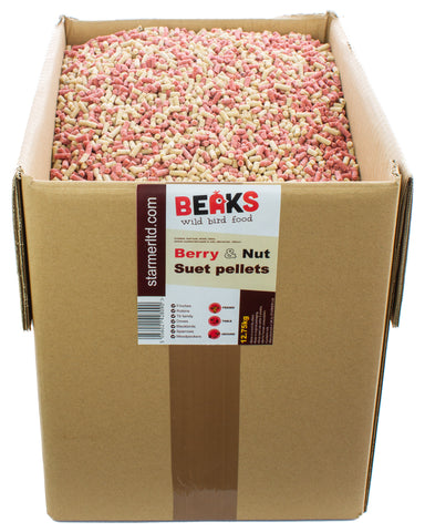 Berry & nut suet feed pellets 12.75kg