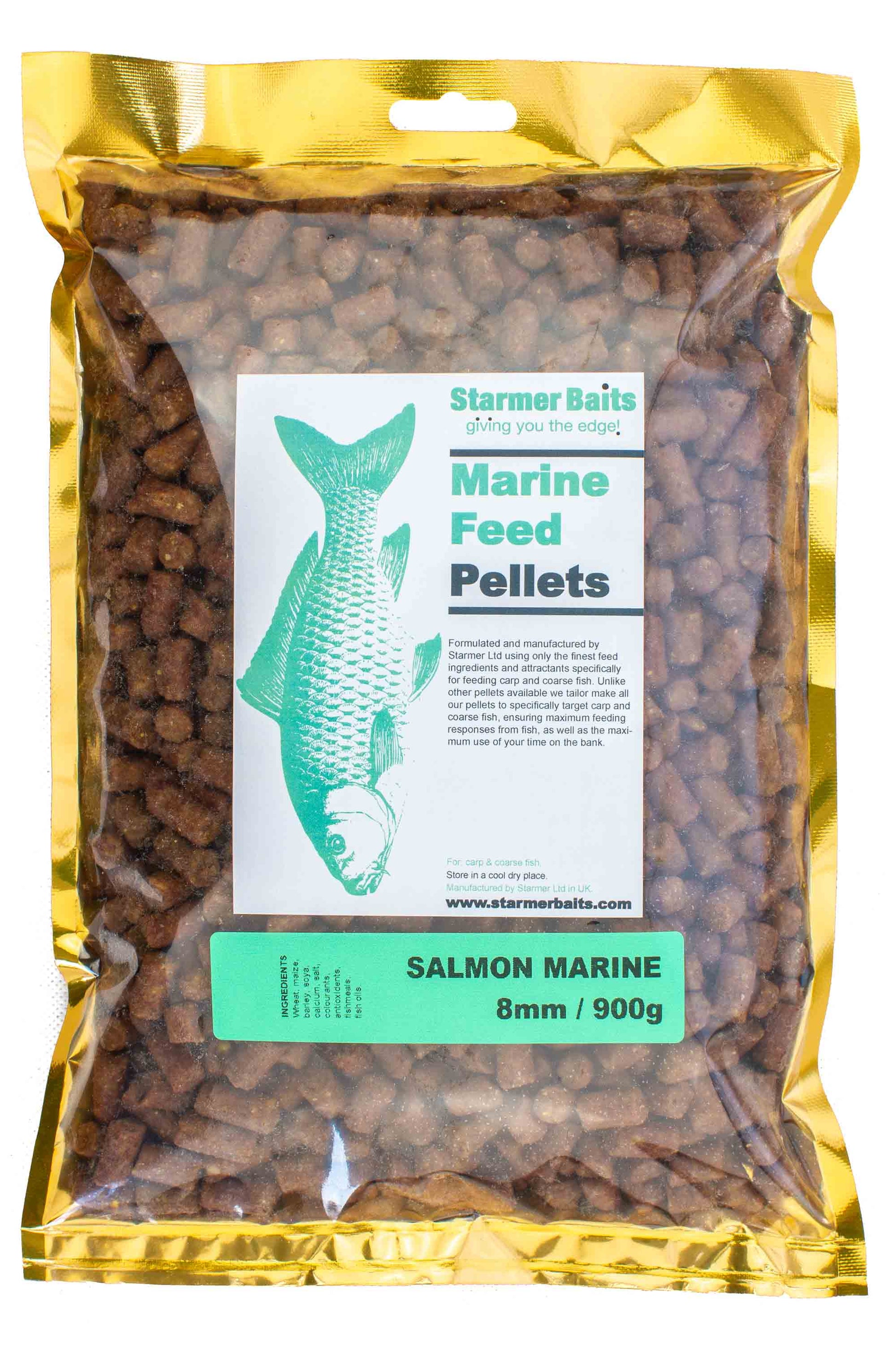 8mm Salmon marine pellets