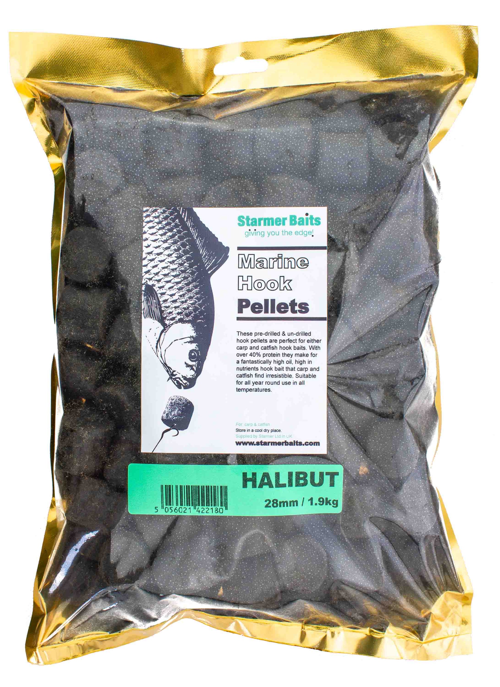 28mm Halibut high oil hook pellets