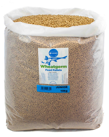 WHEATGERM koi & goldfish feed pellets (junior) 10kg