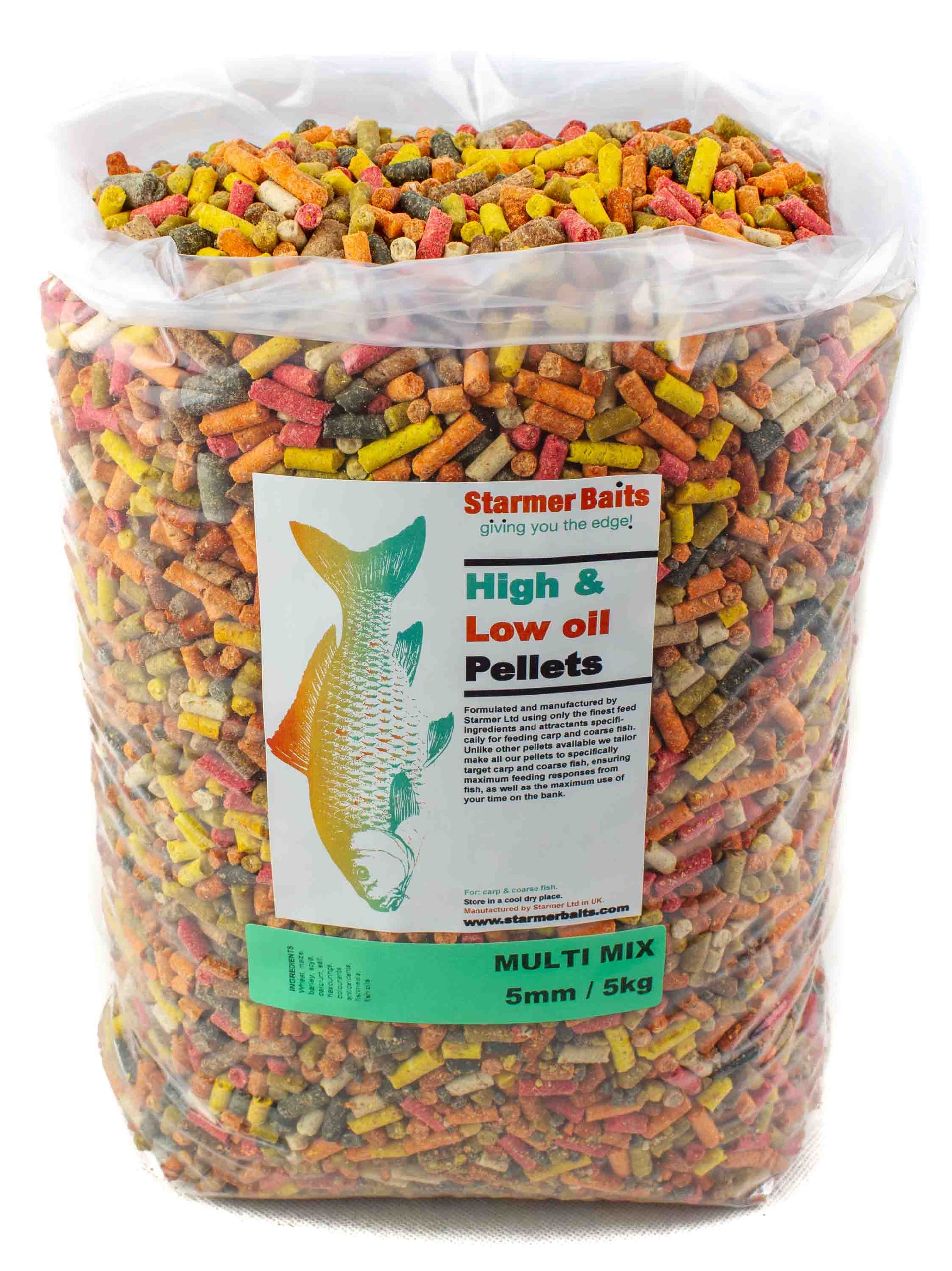 Fishmeal carp & coarse pellets 5mm