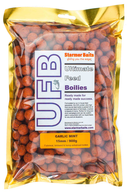 Ultimate feed boilies 15mm 900g