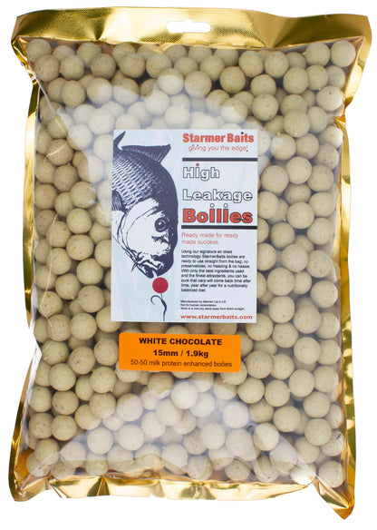 White chocolate boilies 15mm