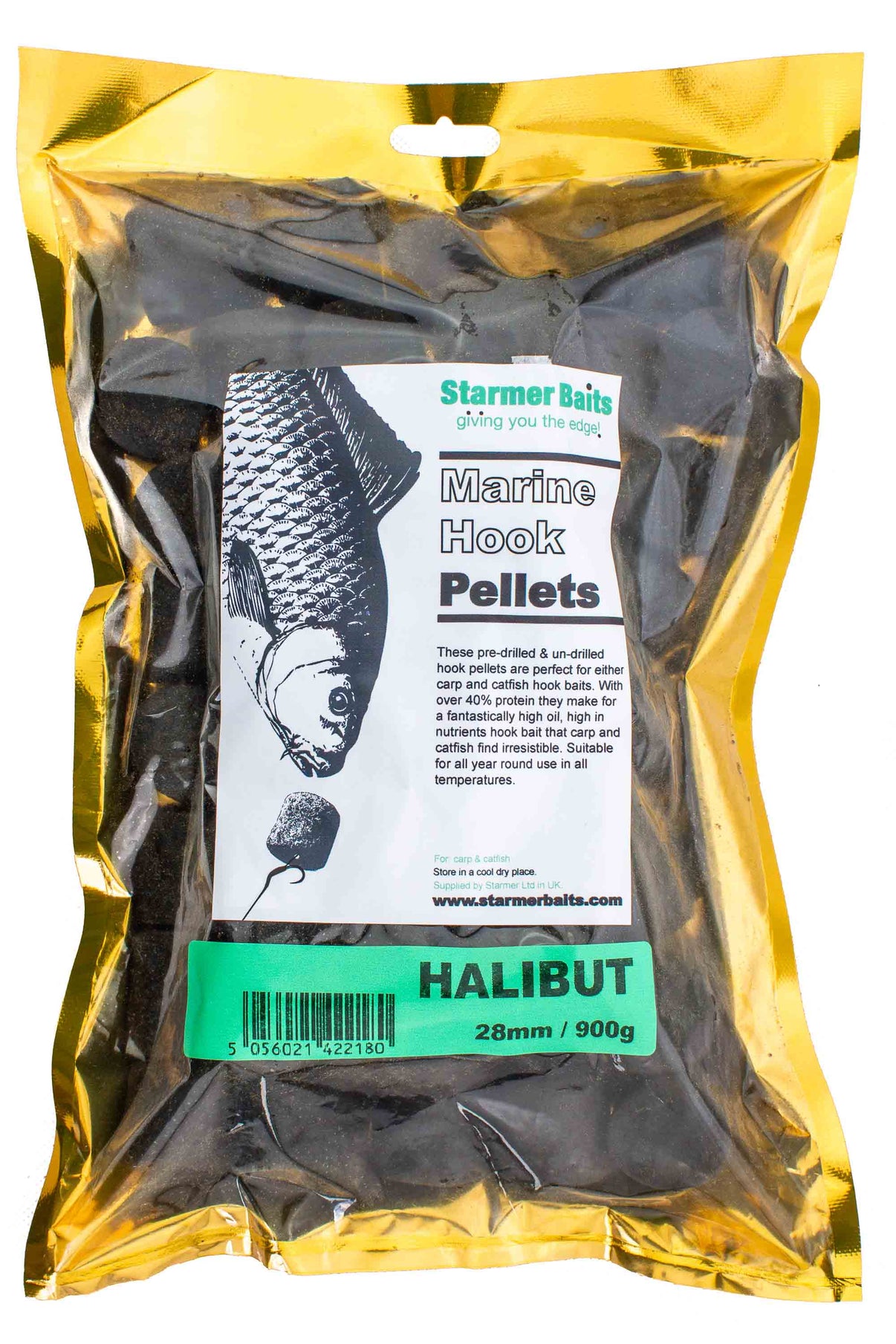 28mm halibut pellets for carp & catfish Starmer Ltd